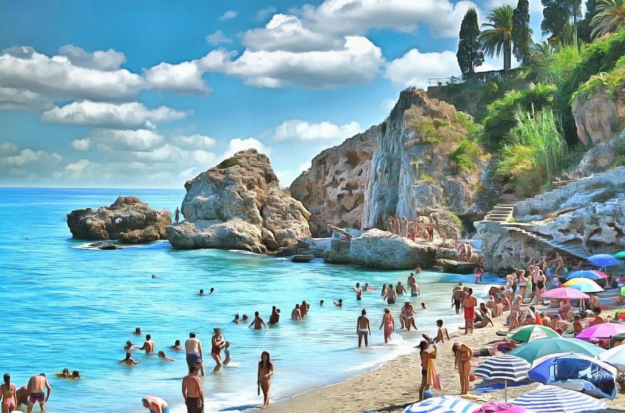 Nerja Center Apartment With Sea View Экстерьер фото